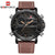 NAVIFORCE Jam Tangan Analog-Digital Pria NF-9134M Genuine Leather Strap