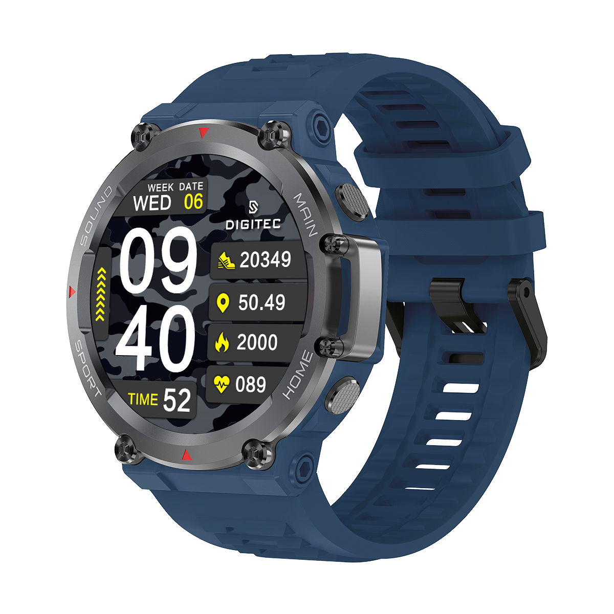 Jam Tangan Smartwatch Digitec GAMA Original Resmi – Time Kingdom