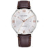 Jam Tangan Couple Balmer 2718 Stainless Strap Kulit Kaca Sapphire