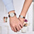 Jam Tangan Couple Balmer 2718 Stainless Strap Kulit Kaca Sapphire