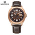Jam Tangan Pria Naviforce 8078 Analog Leather Strap