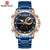 Jam tangan pria naviforce NF-9163M Original  Resmi 12 Bulan